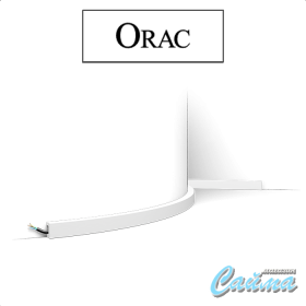 Гибкий U-образный плинтус  Orac  CX190F U-PROFILE Гибкий U-образный плинтус  Orac  CX190F U-PROFILE