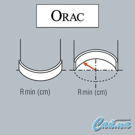 Плинтус Orac SX173F CONTOUR Плинтус Orac SX173F CONTOUR