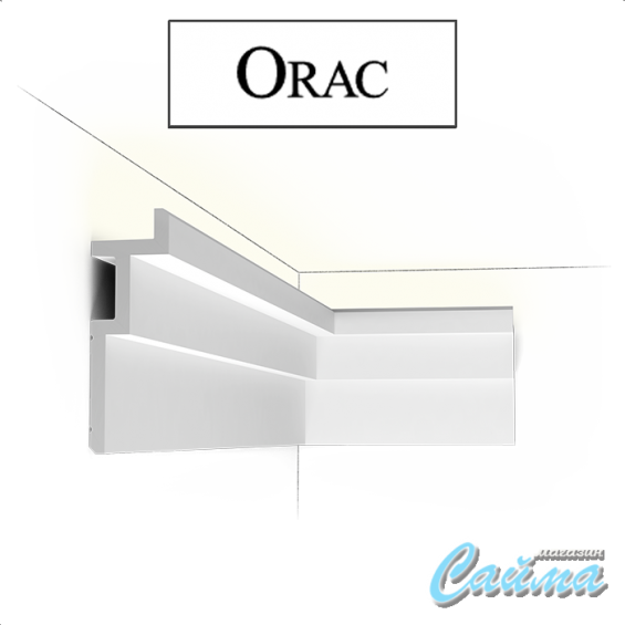 Профиль для верхней подсветки  Orac C396 Steps