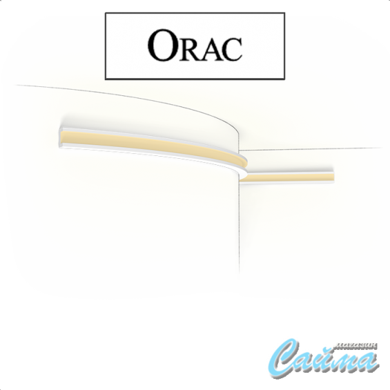 Гибкий U-образный профиль для подсветки  Orac CX190F U-PROFILE