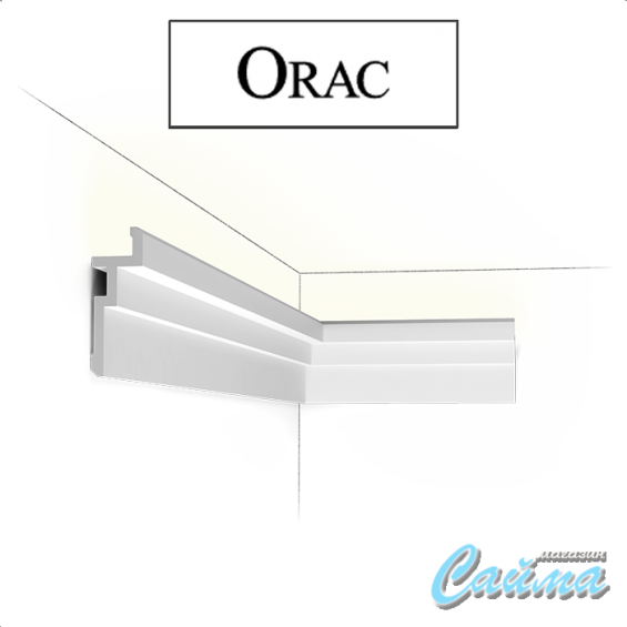 Потолочный карниз  Orac CX196 U-STEPS для скрытого освещения