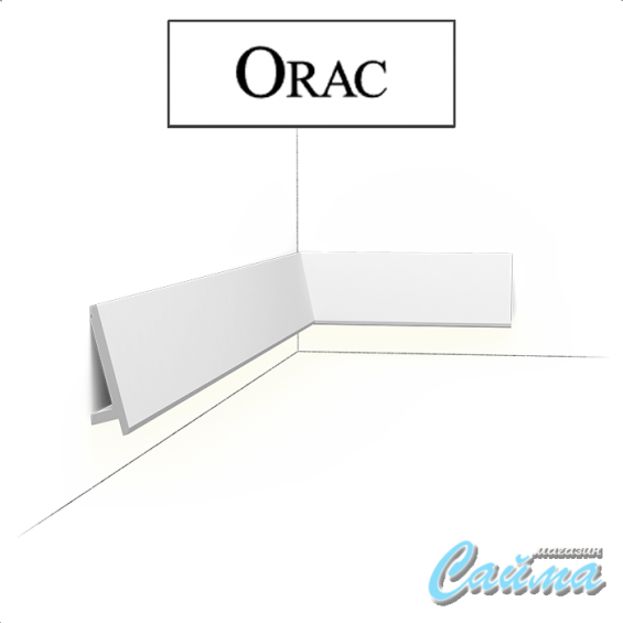 Профиль для нижней подсветки  Orac SX179 DIAGONAL