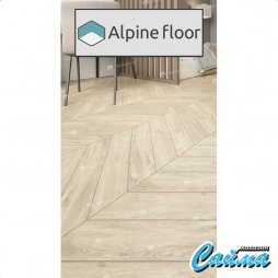 Клеевая (Виниловая) LVT-PVH Плитка Alpinfloor Chevron Alpine LVT  Сонома Chevron-foto3