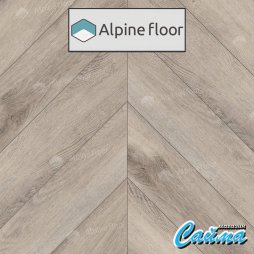 Клеевая (Виниловая) LVT-PVH Плитка Alpinfloor Chevron ECO 20-8 Alpine LVT  Дуб Исида Chevron-foto5