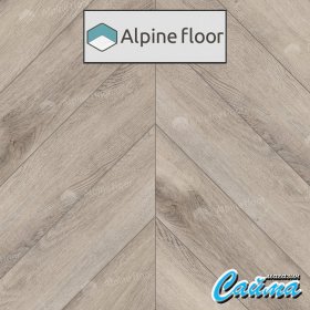 Клеевая (Виниловая) LVT-PVH Плитка Alpinfloor Chevron ECO 20-8 Alpine LVT  Дуб Исида Chevron-foto5