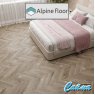 Замковая Каменно-Полимерная SPC Плитка Alpinfloor Chevron Alpine Дуб Натуральный Отбеленный ECO-18-3-MC