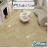 Замковая Каменно-Полимерная SPC Плитка Alpinfloor Chevron Alpine Дуб Ваниль Селект ECO-18-2-MC
