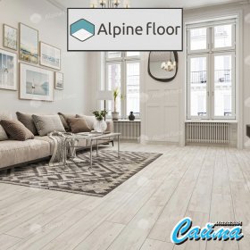 Замковая SPC-PVH Плитка Alpinfloor Classic Light Акация Click ECO-107-88-MC