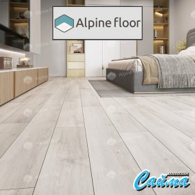 Замковая SPC-PVH Плитка Alpinfloor Classic Light Ясень Серый ECO-134-55-MC
