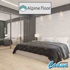 Замковая Каменно-Полимерная SPC Плитка Alpinfloor Classic Дуб Ваниль ECO-106-2-MC