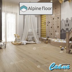 Клеевая (Виниловая) LVT-PVH Плитка Alpinfloor Easy Line Дуб Миндальный ЕСО-3-27-foto5