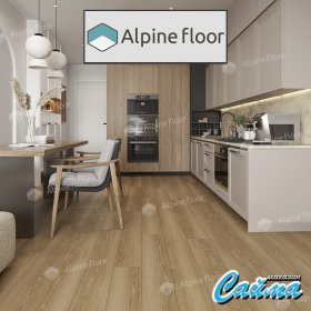 Клеевая (Виниловая) LVT-PVH Плитка Alpinfloor Easy Line  Дуб Сантана ЕСО-3-38-foto4