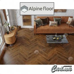 Замковая SPC-PVH Плитка Alpinfloor Nut Орех Кенари ECO-22-4-MC-foto3