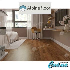 Замковая SPC-PVH Плитка Alpinfloor Nut Орех Маррон Классик ECO-22-2-MC-foto5