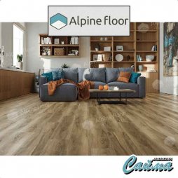 Замковая SPC-PVH Плитка Alpinfloor Nut Орех Ногал Классик ECO-22-3-MC-foto3