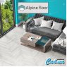 Клеевая Кварц-Виниловая LVT Плитка Alpinfloor Parquet LVT Снежный ЕСО-16-11