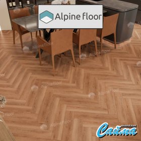 Замковая Каменно-Полимерная SPC Плитка Alpinfloor Parquet Light Дуб Капелла ЕСО-13-31-MC