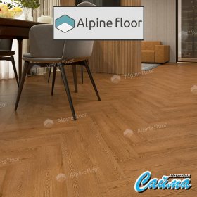 Замковая SPC-PVH Плитка Alpinfloor Parquet Light Дуб Селена ЕСО-13-32-MC-foto5
