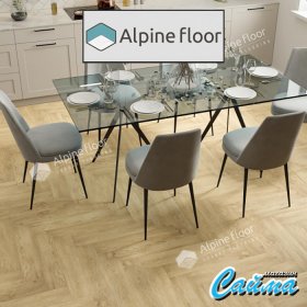 Замковая SPC-PVH Плитка Alpinfloor Parquet Premium Дуб Ваниль Селект ECO-19-3-MC