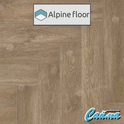 Замковая SPC-PVH Плитка Alpinfloor Parquet Premium Макадамия ECO-19-10-MC-foto5