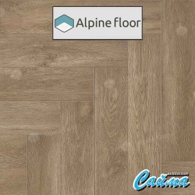 Замковая SPC-PVH Плитка Alpinfloor Parquet Premium Макадамия ECO-19-10-MC-foto5