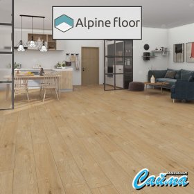 Замковая SPC-PVH Плитка Alpinfloor Premium XL Дуб Вега-ABA ECO-7-29-MC