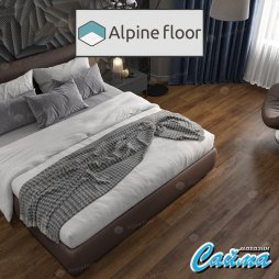 Замковая SPC-PVH Плитка Alpinfloor Premium XL Дуб шоколадный-ABA ECO-7-18-MC-foto3