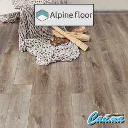 Замковая SPC-PVH Плитка Alpinfloor Premium XL Дуб Грей Дождливый-ABA ECO-7-4-MC-foto3