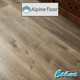 Замковая SPC-PVH Плитка Alpinfloor Premium XL Дуб коричневый-ABA ECO-7-9-MC-foto3