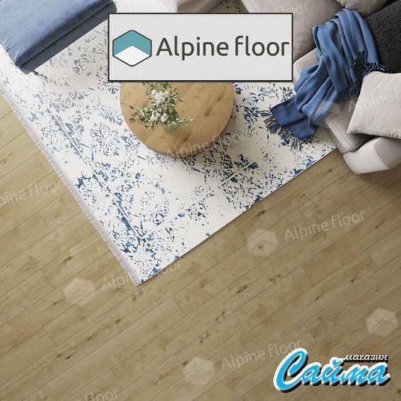Замковая Каменно-Полимерная SPC Плитка Alpinfloor ProNature Nore 61865