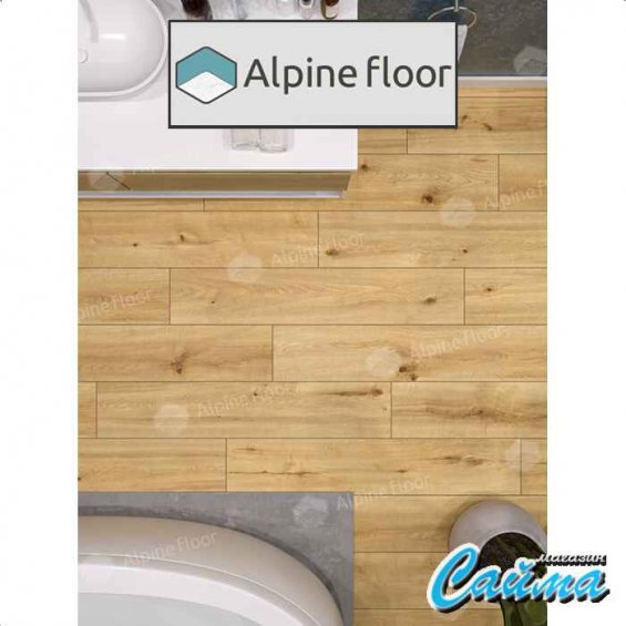 Замковая Каменно-Полимерная SPC Плитка Alpinfloor ProNature Mocoa 62536
