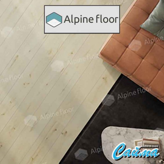 Замковая Каменно-Полимерная SPC Плитка Alpinfloor ProNature Neiva 62540