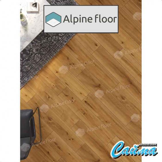 Замковая Каменно-Полимерная SPC Плитка Alpinfloor ProNature Andes 62544