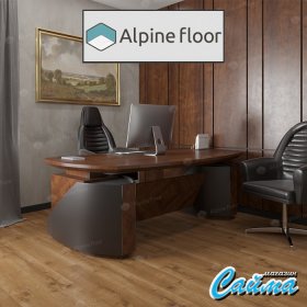 Замковая SPC-PVH Плитка Alpinfloor Real Wood Дуб Royal ECO-2-1-MC-foto3
