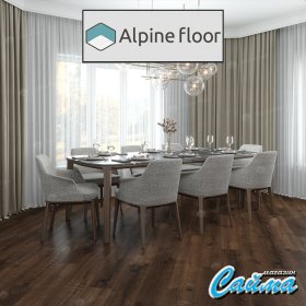 Замковая SPC-PVH Плитка Alpinfloor Real Wood Дуб Мокка ECO-2-2-MC-foto4