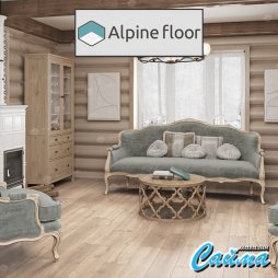 Замковая SPC-PVH Плитка Alpinfloor Real Wood Дуб натуральный ECO-2-5-MC-foto3