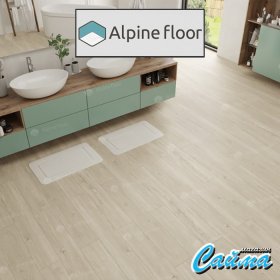 Замковая SPC-PVH Плитка Alpinfloor Sequoia Секвойя Серая ЕСО-6-5-SPC