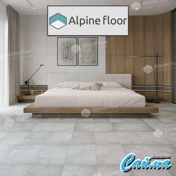 Замковая Каменно-Полимерная SPC Плитка Alpinfloor Stone Mineral Core Ройал (без подложки) ЕСО-4-21-MC
