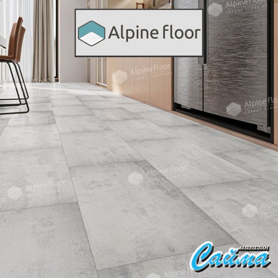 Замковая Каменно-Полимерная SPC Плитка Alpinfloor Stone Mineral Core Самерсет (без подложки) ЕСО-4-2-MC