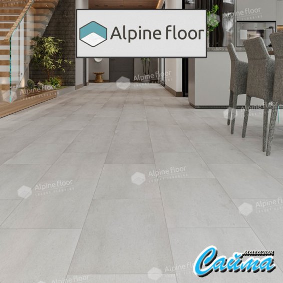 Замковая Каменно-Полимерная SPC Плитка Alpinfloor Stone Mineral Core Дорсет (без подложки) ECO-4-7-MC