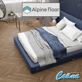 Клеевая Кварц-Виниловая LVT Плитка Alpinfloor Ultra Eco ФРАНЦУЗСКАЯ ЕЛОЧКА ЕСО-5-25