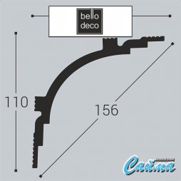 Карниз К14 110-110 Bello Deco-foto2