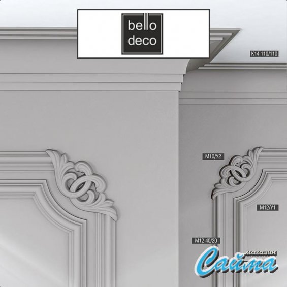 Угол PU М12У1 Bello Deco