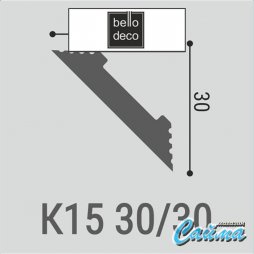 Карниз Bello Deco К15 30-30-foto2