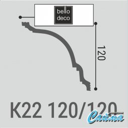Карниз Bello Deco К22 120-120-foto2