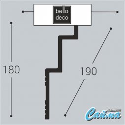 Карниз Bello Deco К24 180-60-foto2