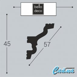 Карниз К7 45-35 Bello Deco-foto2