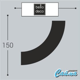 Молдинг-Угол Bello Deco М10У3-foto2