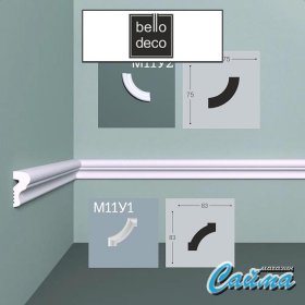 Молдинг Bello Deco М11 25-12-foto3