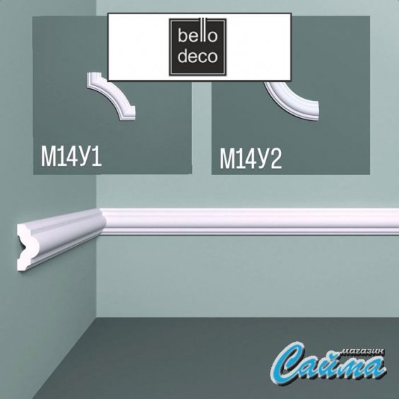 Молдинг Bello Deco М14 25-12